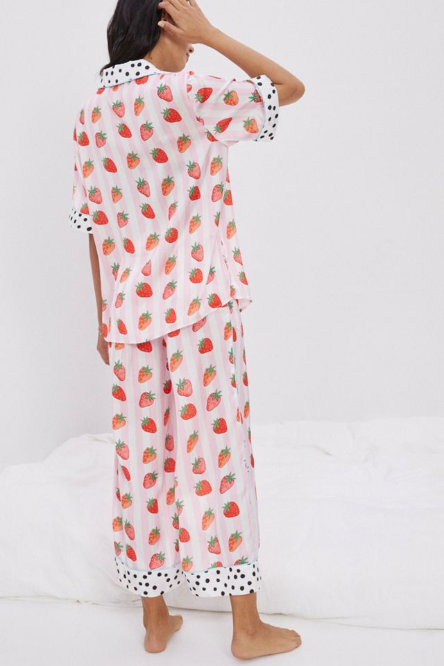 Karen Mabon Strawberry Pajama Set #1