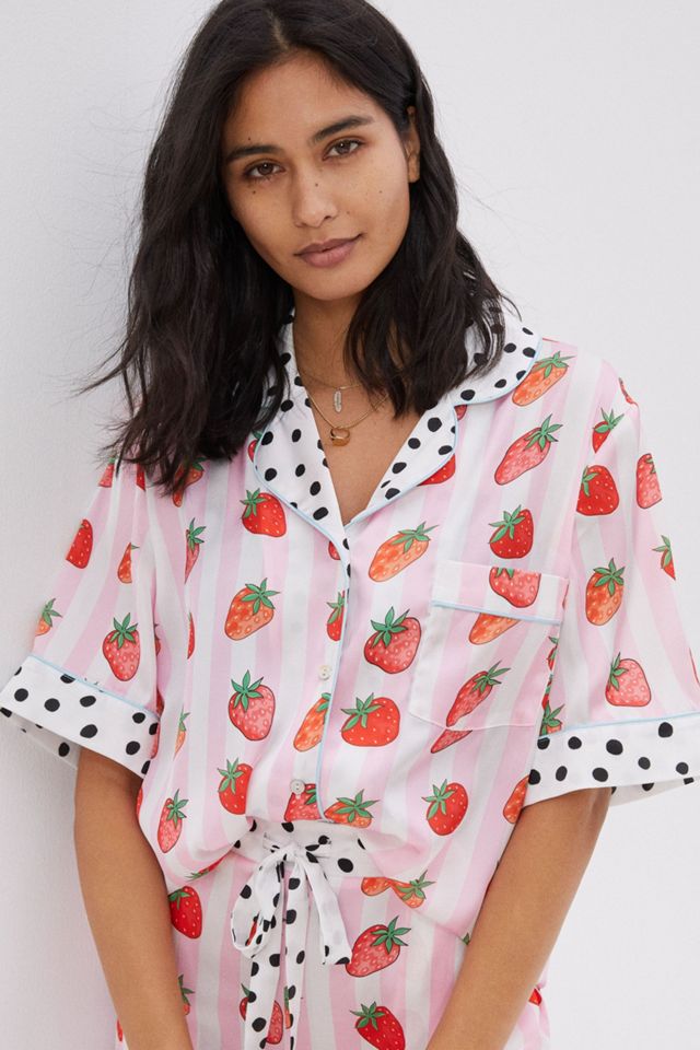 Karen Mabon Strawberry Pajama Set #2