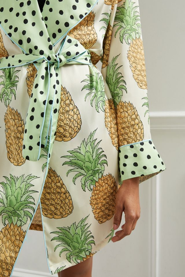 Karen Mabon Spotted Pineapple Robe #1