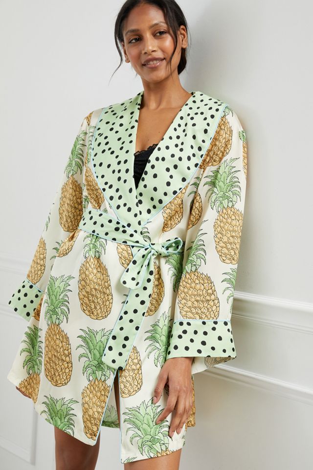 Karen Mabon Spotted Pineapple Robe #3