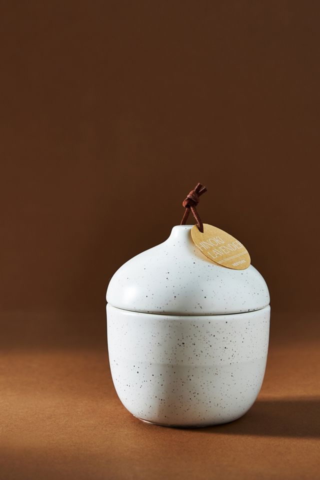 Serenity Lidded Ceramic Candle #2