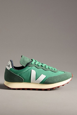 Veja Rio Branco Recycled Runner Sneakers In Green