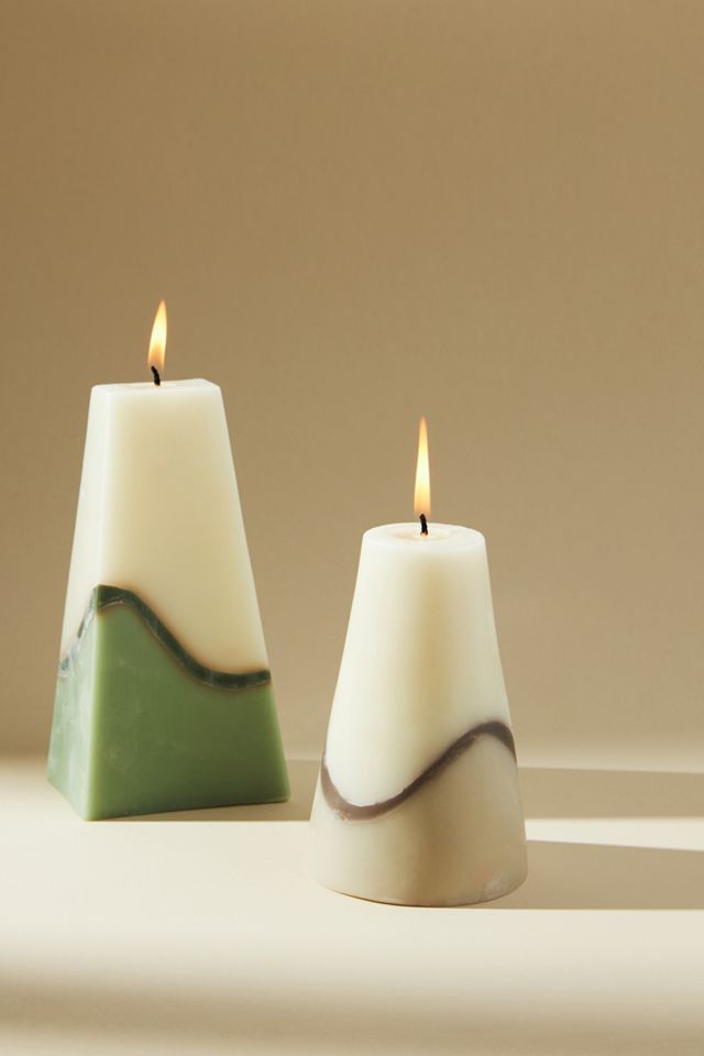 Serenity Cone Pillar Candle