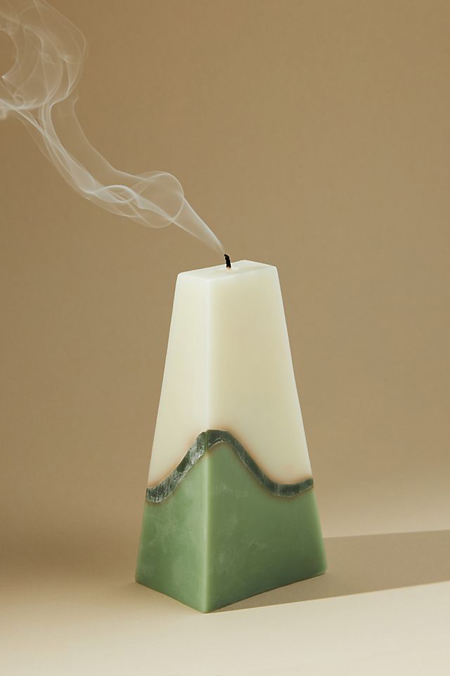 anthropologie.com | Serenity Cone Pillar Candle
