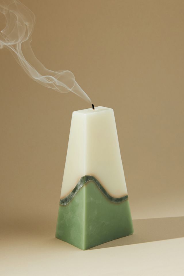 Serenity Cone Pillar Candle #1