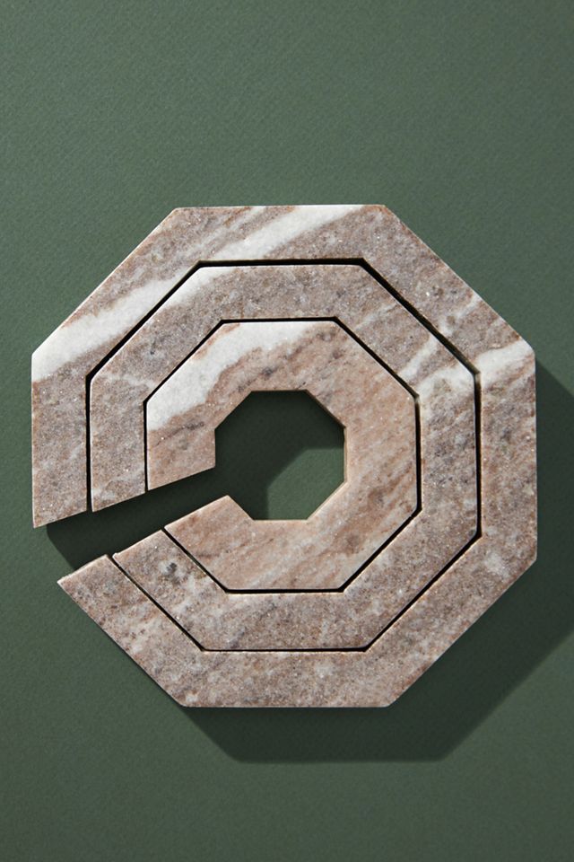 Thornwood Marble Trivets, Set of 2 Anthropologie