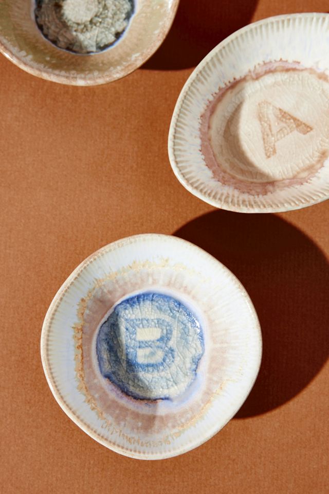 Crystie Monogram Trinket Dish #3