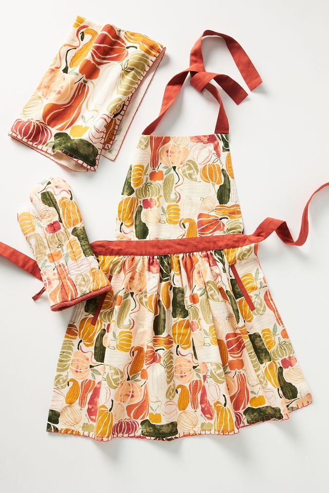 Pumpkin Harvest Dish Towel #2