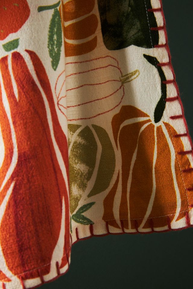 Pumpkin Harvest Dish Towel #1