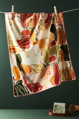 Pumpkin Harvest Dish Towel