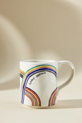 Double Happiness Rainbow Mug