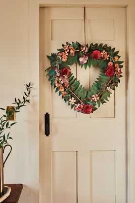 Iron Heart Leaf Wreath
