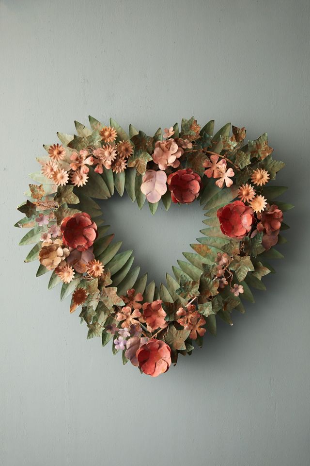 Iron Heart Leaf Wreath #1