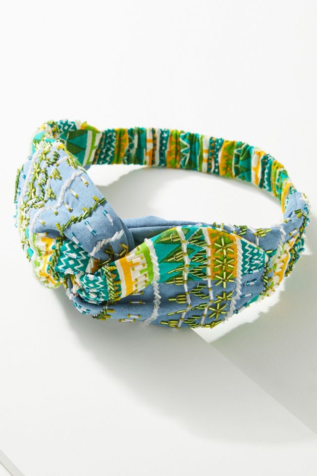 Deepa Justine Twist Headband | Anthropologie display picture 2
