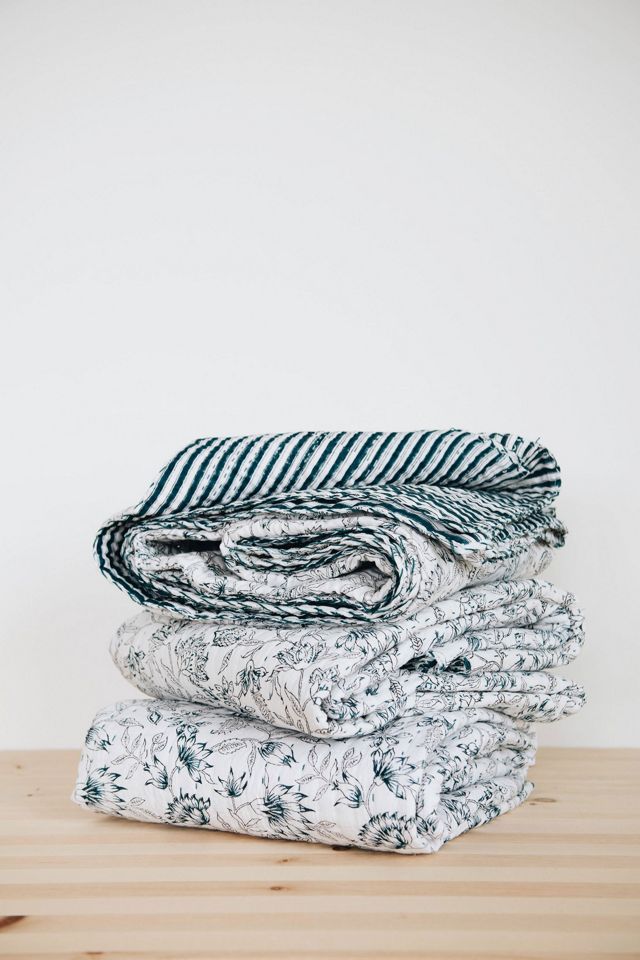 Connected Goods Kantha Quilt No. 0425 #2