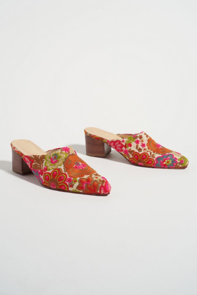 Ellie Heeled Mules #1