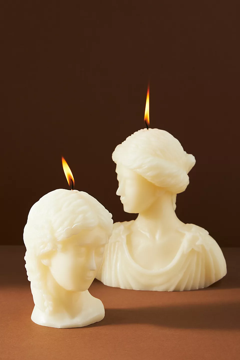 anthropologie.com | Roman Bust Candle