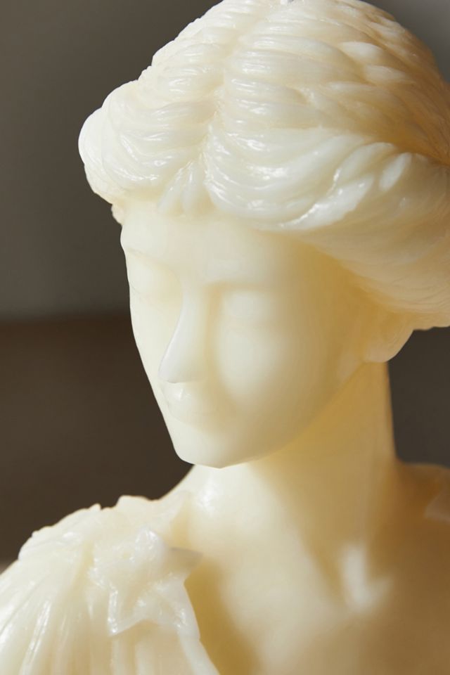 Roman Bust Candle #3