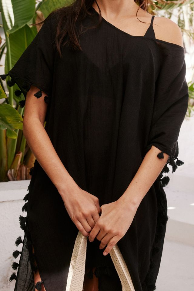 Seafolly Marta Tasseled Mini Kaftan #2