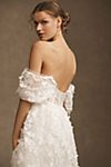 Willowby by Watters Lilia Puff-Sleeve Lace Empire Wedding Gown #2