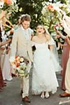 Willowby by Watters Lilia Puff-Sleeve Lace Empire Wedding Gown #10