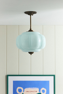 Anthropologie Eloise Glass Semi-flush Mount