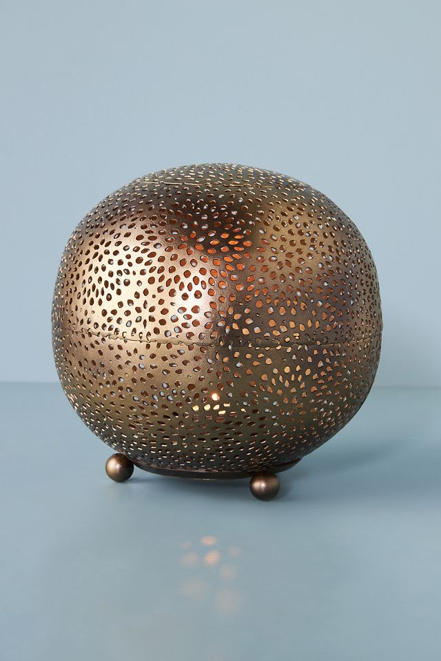 Pierced Orb Candle Holder | AnthroLiving