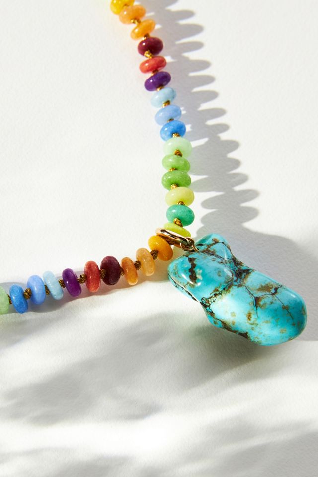 Dannijo Turquoise Pendant Necklace #2