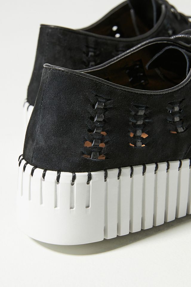Silent D Woven Platform Sneakers #3
