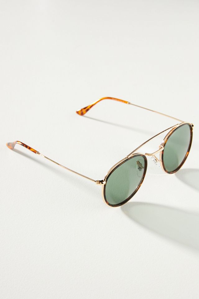 Round Aviator Sunglasses #1
