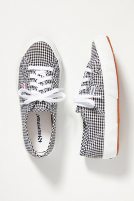 gingham superga