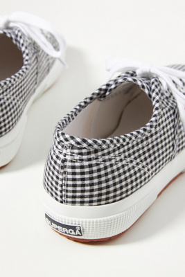 superga gingham sneakers