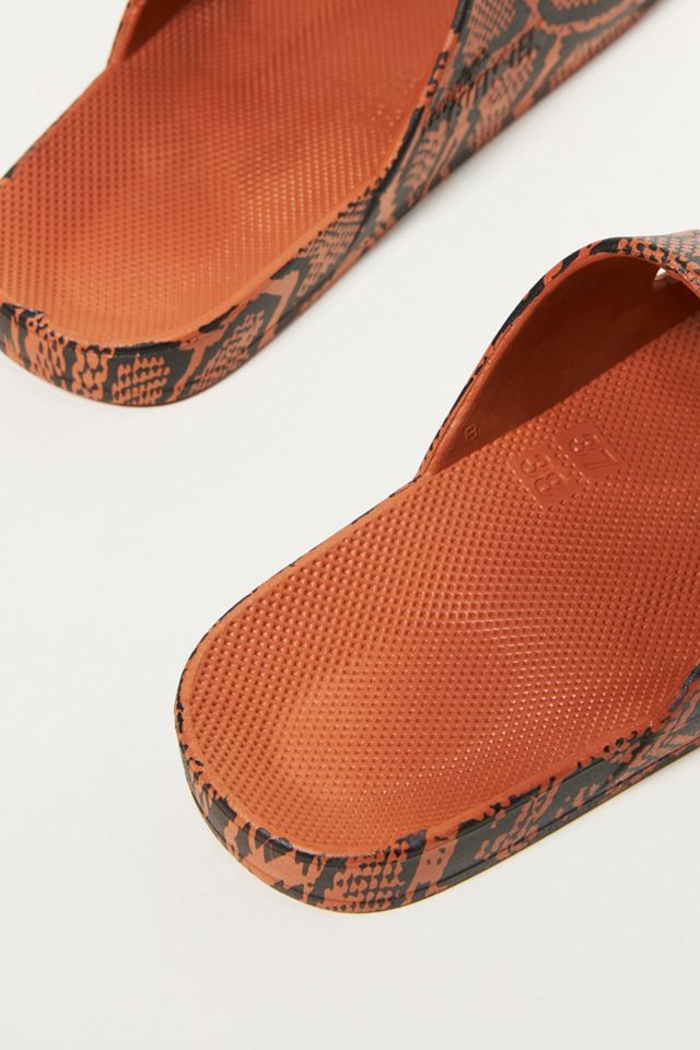 Freedom Moses Snake-Printed Slide Sandals #3
