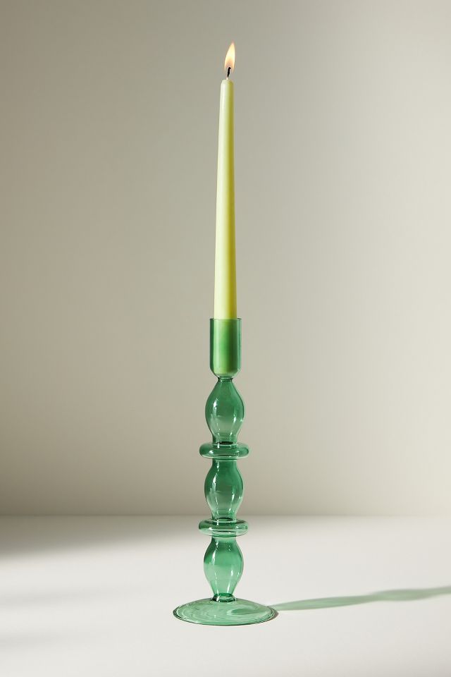 Delaney Candle Holder (Green Ground)