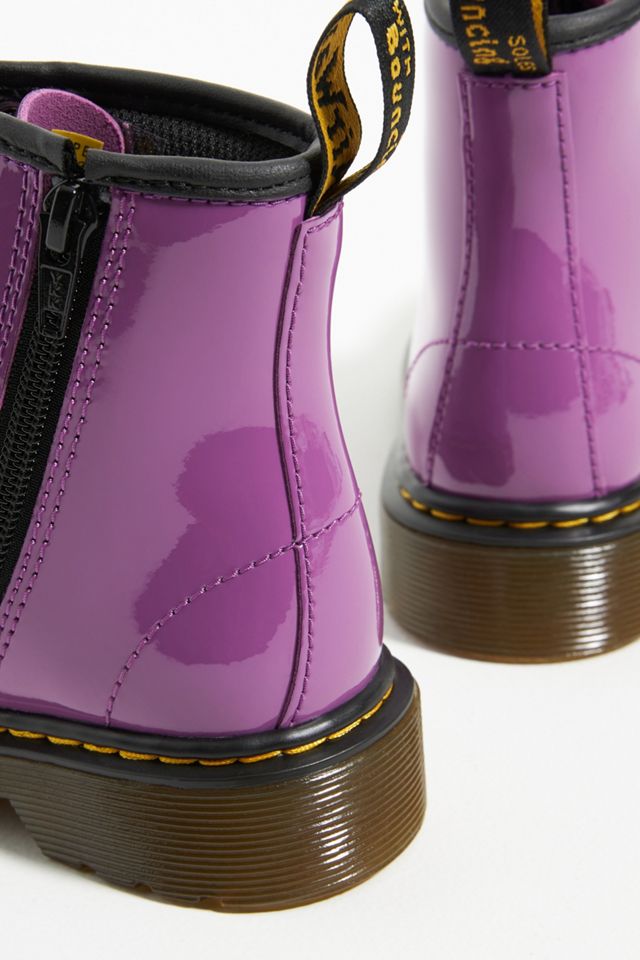Dr. Martens Patent Kids Lace-Up Boots | AnthroHome