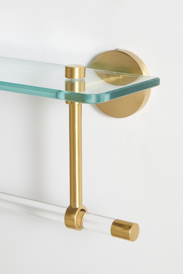 Mikayla Lucite Bathroom Shelf #2