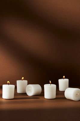 Capri Blue Fir & Firewood Votives, Set of 6