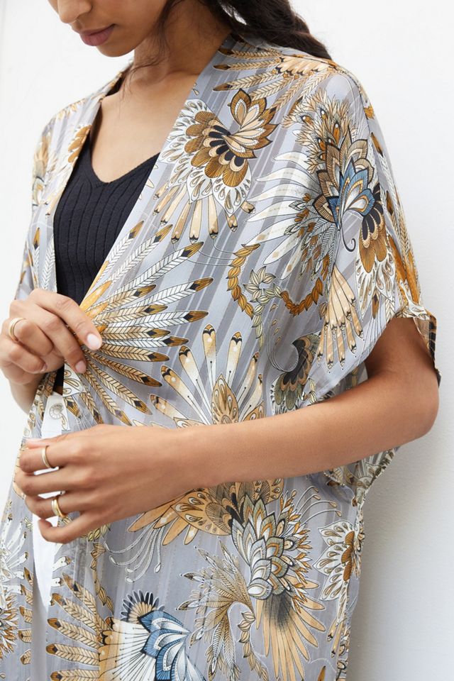 Kimono en plumes #1