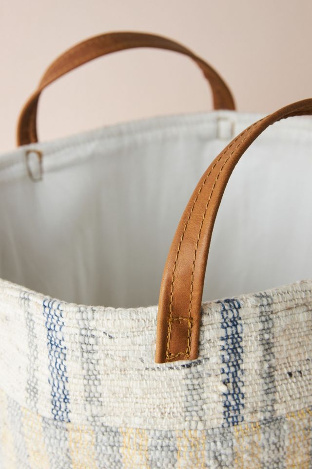 Rag Rug Storage Bin #2