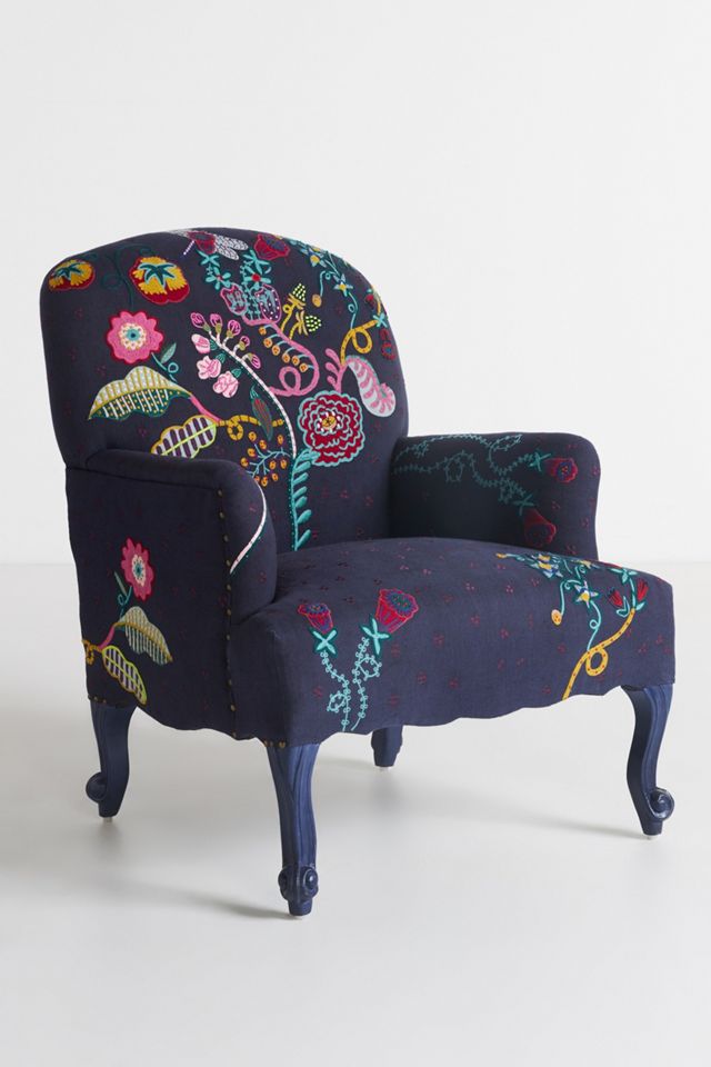 Bea Applique Occasional Chair #1