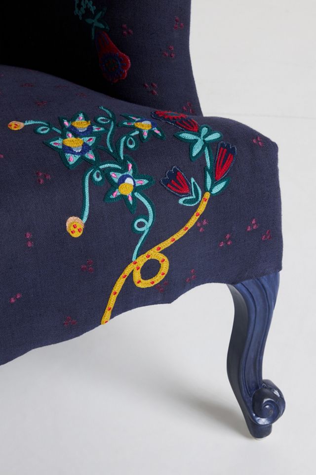 Bea Applique Occasional Chair #5