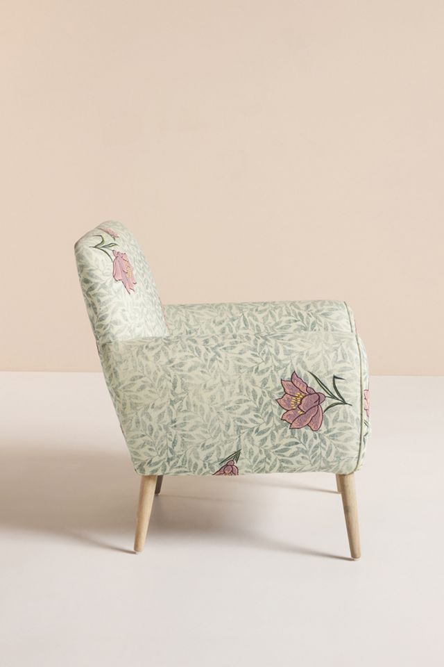 Embroidered Bisous Accent Chair #3