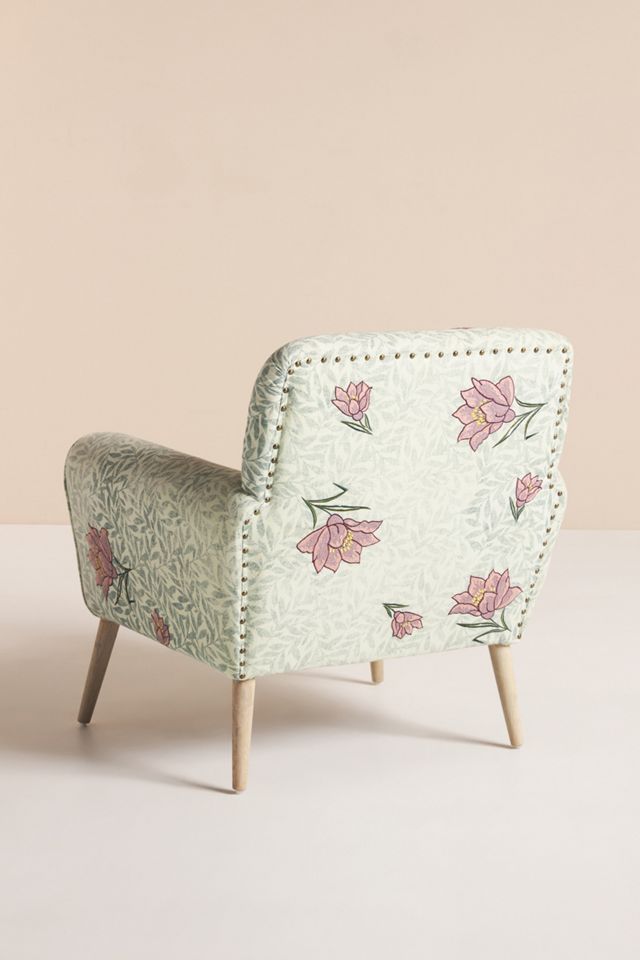 Embroidered Bisous Accent Chair #4