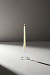 Glass Taper Candlestick, Clear Small