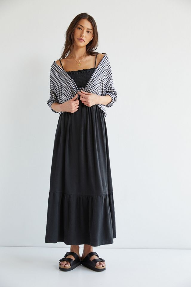 Daily Practice by Anthropologie Flounced Maxi Dress #3