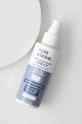 Stay Clean Mask Shield Spray | Anthropologie