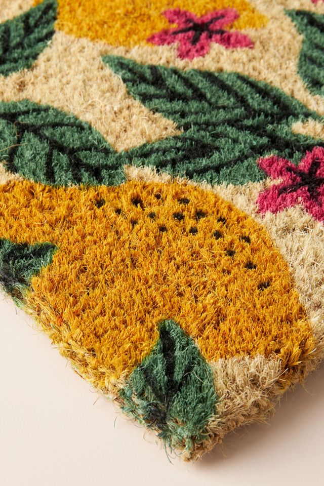 Lemon Vines Doormat #1