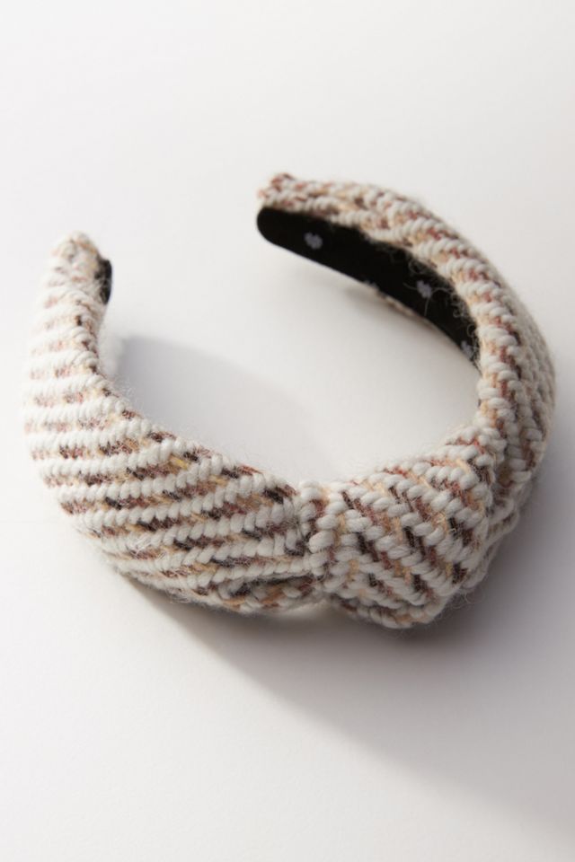 Lele Sadoughi Knit Knotted Headband | Anthropologie display picture 2