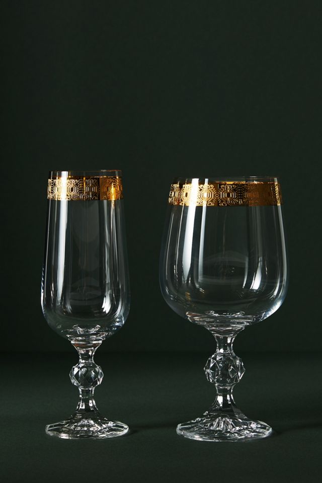 Claudette Flute Glasses, Set of 4 #2
