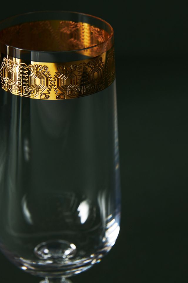 Claudette Flute Glasses, Set of 4 #1